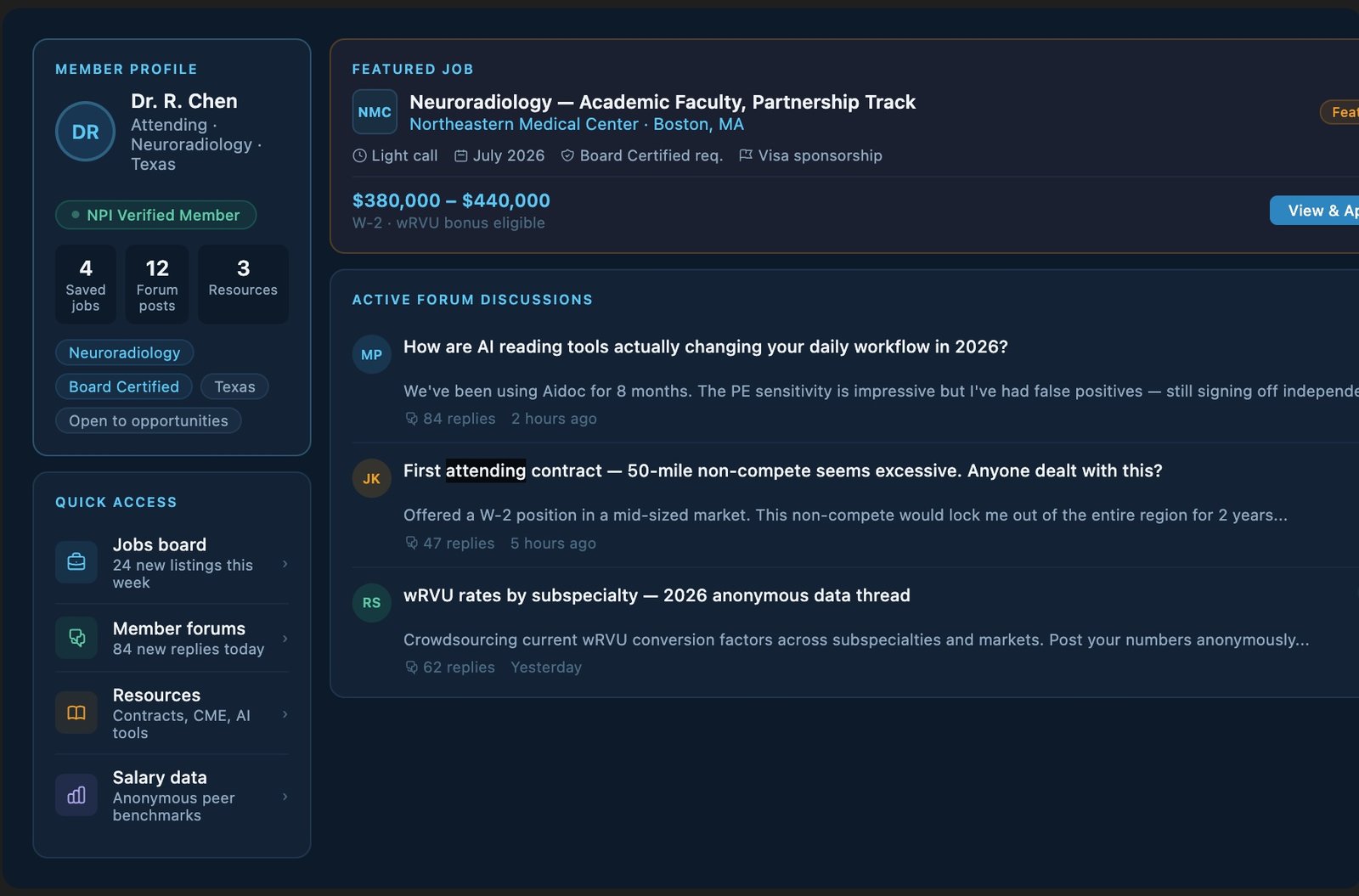 Sample of different parts of website screenshot